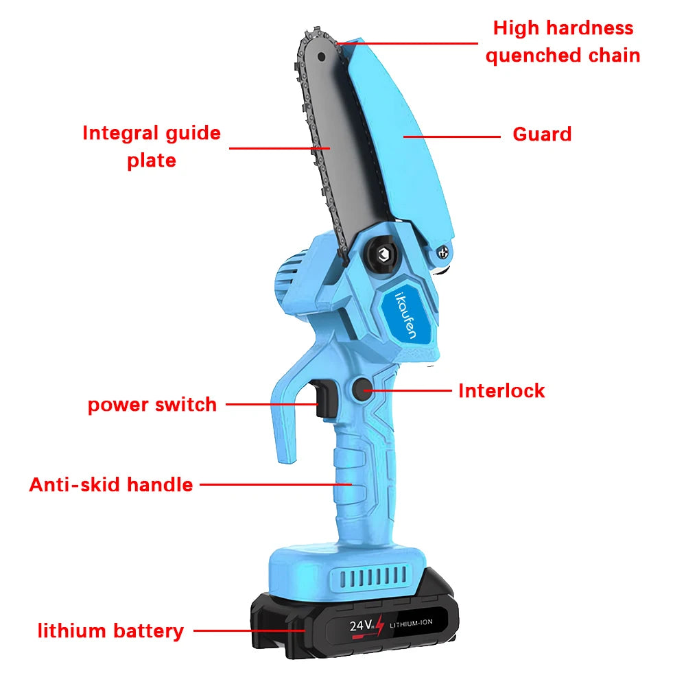 Electric saw.
